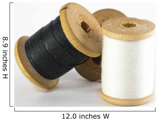 threads on the white background 