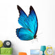 butterfly macro background Wall Decal