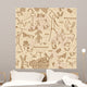 cave petroglyphs Wall Mural