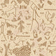 cave petroglyphs Wall Mural