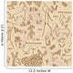 cave petroglyphs Wall Mural