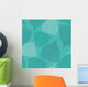 Seamless Pattern with Leaves Wall Decal