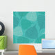 Seamless Pattern with Leaves Wall Decal