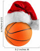 basketball santa hat Wall Decal
