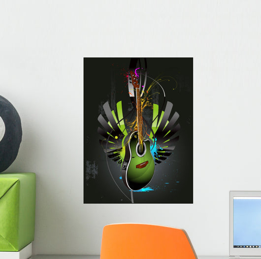 guitar Wall Mural
