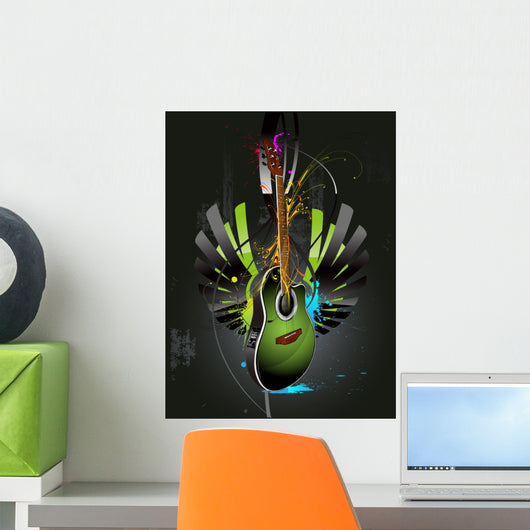 guitar Wall Mural