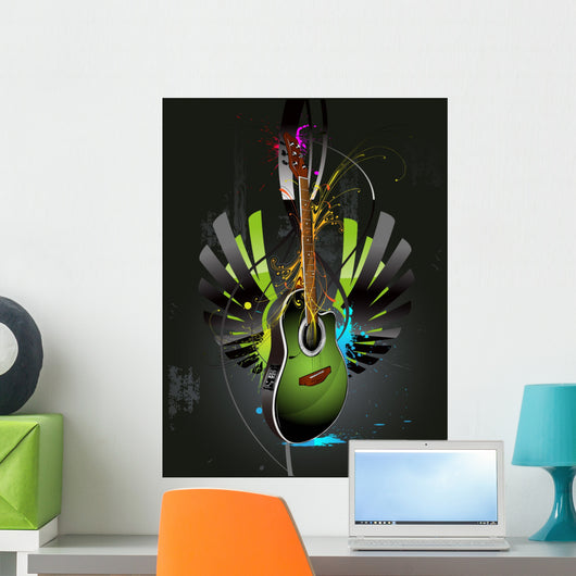 guitar Wall Mural
