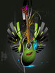 guitar Wall Mural