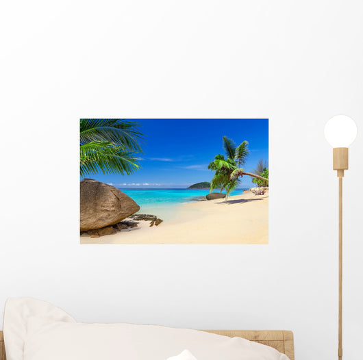 Tropical Beach Scenery in Thailand 