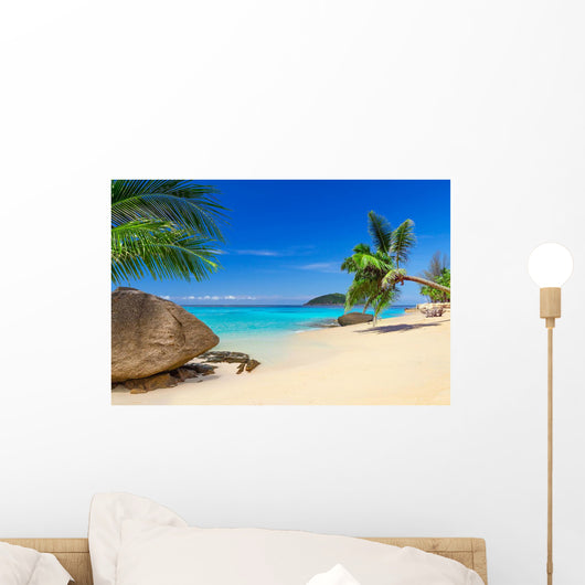 Tropical Beach Scenery in Thailand 