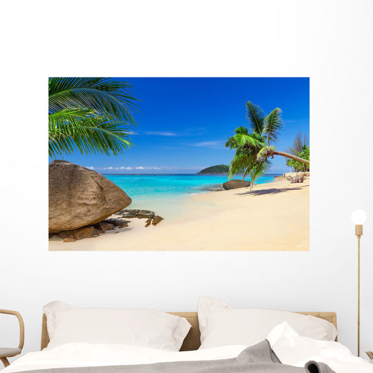 Tropical Beach Scenery in Thailand 