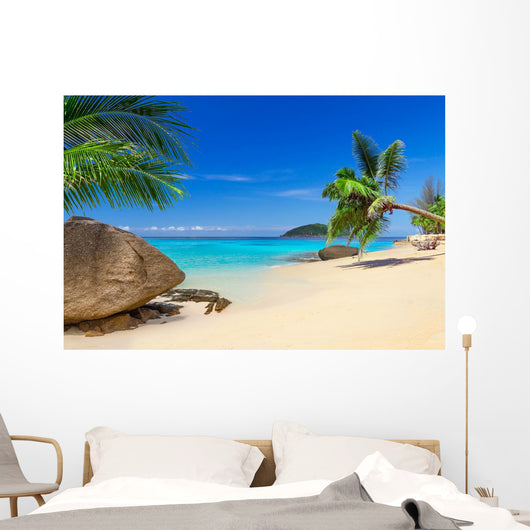 Tropical Beach Scenery in Thailand 