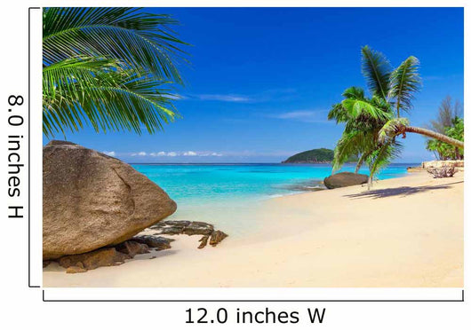 Tropical Beach Scenery in Thailand 
