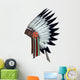 Native American War Bonnet Wall Decal