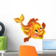 Golden Fish Wall Decal
