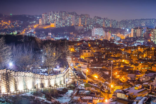 Old Wall of Seoul, South Korea 