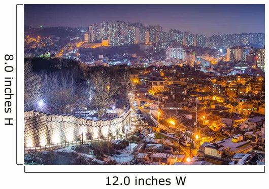 Old Wall of Seoul, South Korea 