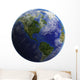 Earth from space Wall Decal