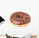 Donut isolated on white background Wall Decal