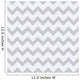 Seamless Chevron Grey Pattern Wall Decal