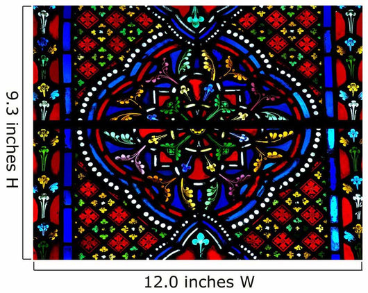 Stained glass pattern 