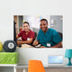 Male and Female Nurse Working 