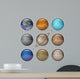 Solar System planets, set buttons 