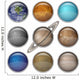 Solar System planets, set buttons 