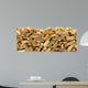 Golden Bars on white background with place for your tex 