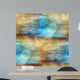 Texture Watercolor Brown Blue Wall Decal