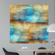 Texture Watercolor Brown Blue Wall Decal