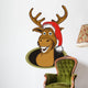Christmas Reindeer Wall Decal