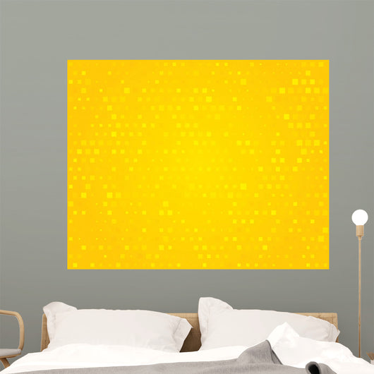 Yellow background. Illustration. 
