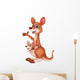 Mother and baby kangaroo Wall Decal