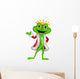 Cute King Frog with Wall Decal