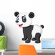 Cute Panda Bear Cartoon Wall Decal