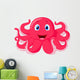 Cute octopus cartoon Wall Decal