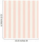 Seamless Vertical Striped Texture Wall Decal