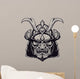 Samurai mask clip-art Wall Decal