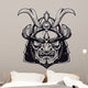 Samurai mask clip-art Wall Decal