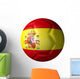 Spanish Soccer Ball Type Wall Decal