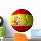 Spanish Soccer Ball Type Wall Decal