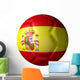 Spanish Soccer Ball Type Wall Decal