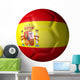 Spanish Soccer Ball Type Wall Decal