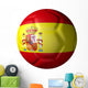 Spanish Soccer Ball Type Wall Decal