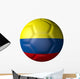 Colombian Soccer Ball Type Wall Decal