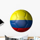 Colombian Soccer Ball Type Wall Decal