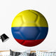 Colombian Soccer Ball Type Wall Decal