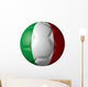 Italian Soccer Ball Wall Decal