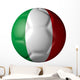 Italian Soccer Ball Wall Decal